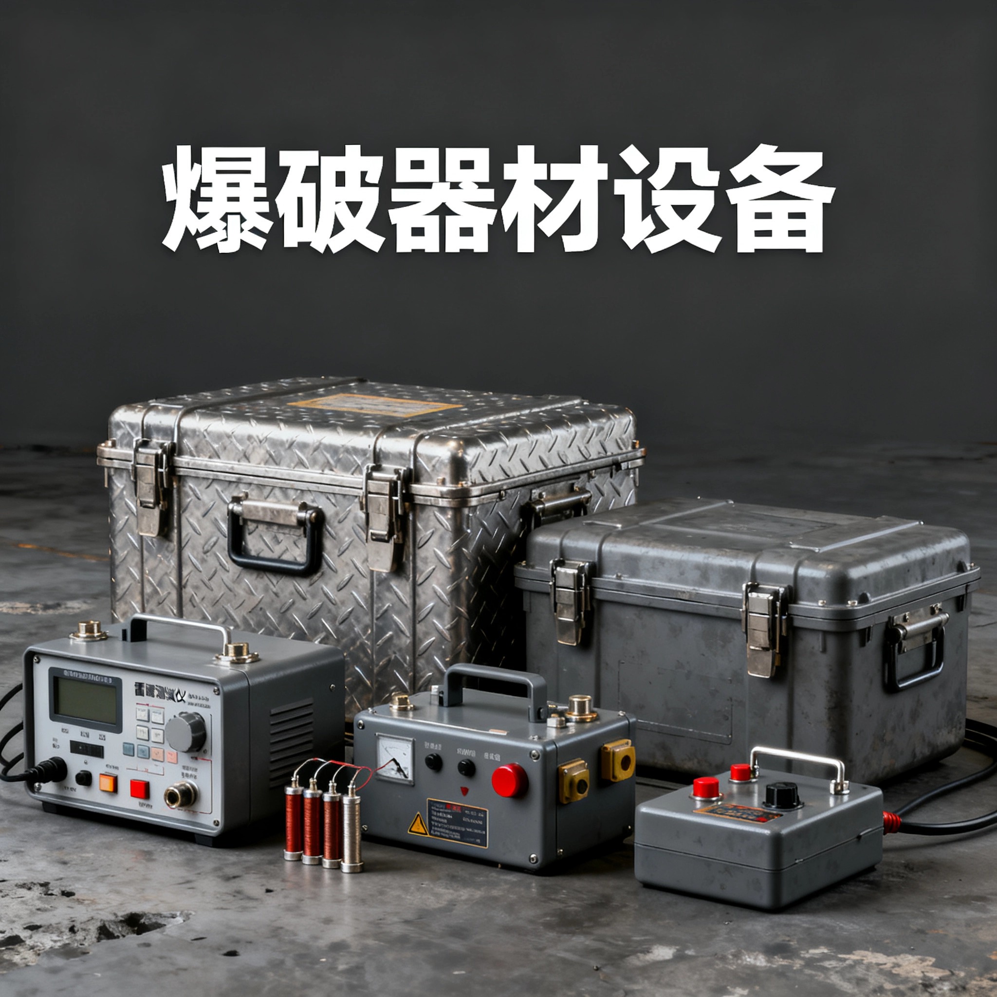山丹爆破工程师的“兵器库”：常用器材一册通